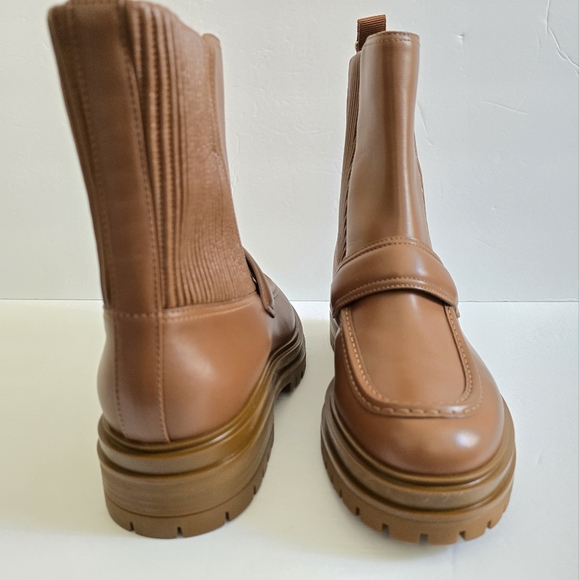 Gianvito Rossi Leather Ankle Boots Brown Size 39.5 - Picture 7 of 7